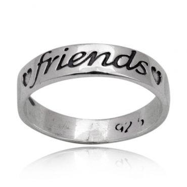 Sterling Silver Friendship Band
