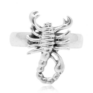 Sterling Silver Scorpion Delight Ring