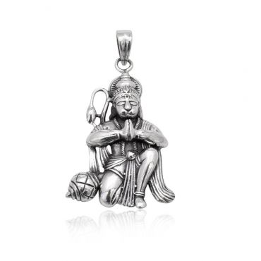 Sterling Silver Lord Hanuman Ring