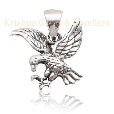 Sterling Silver Hunting Eagle Pendent 