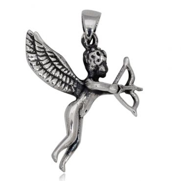 Sterling Silver Baby Angel Pendent
